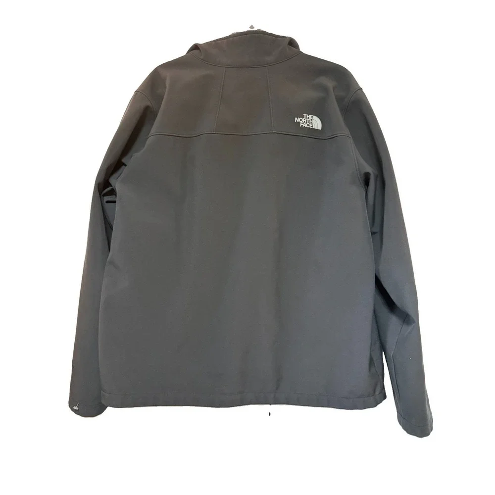The North Face Cintas Mens Large Black Apex Barrier Softshell Fleece Jacket L